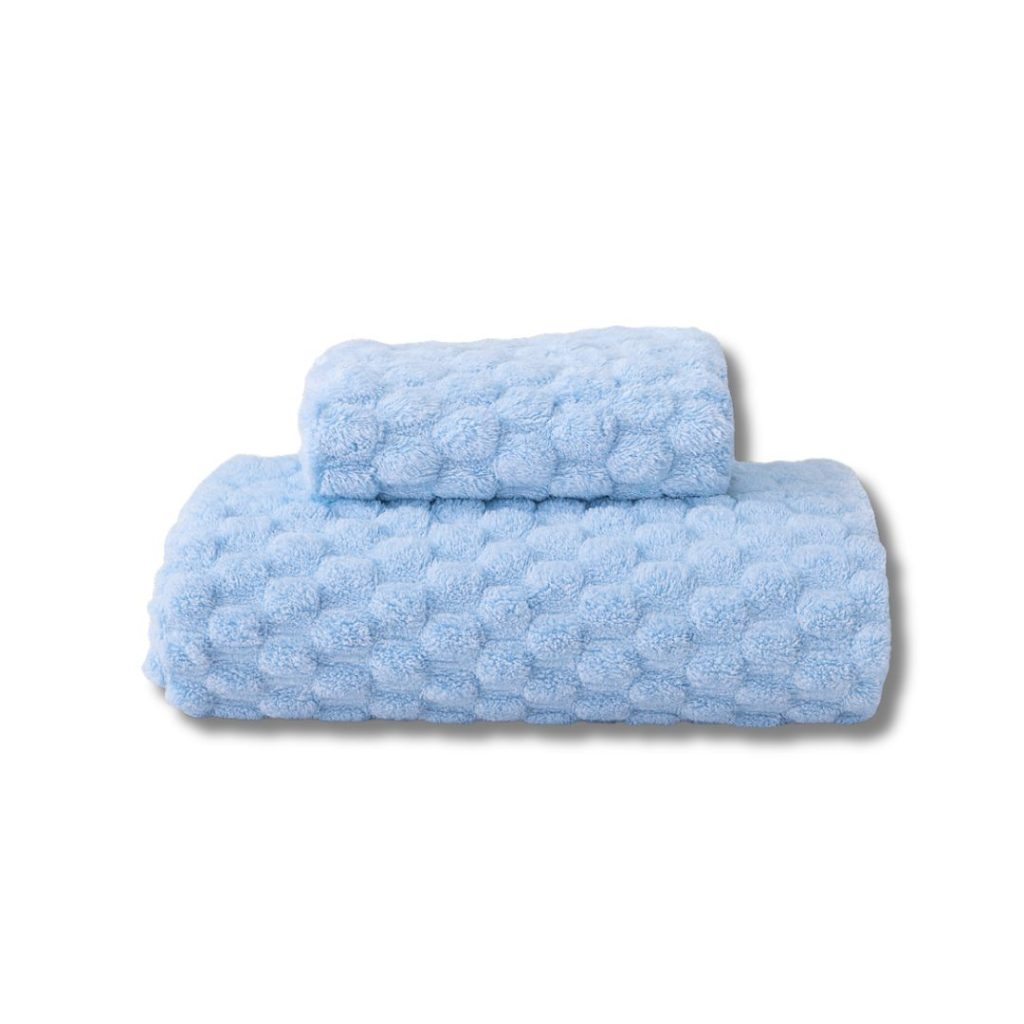 Kairos Cloud Touch Premium Microfiber Towel Set (1 Bath + 1 Hand)