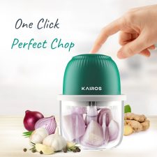 Chop Mate Mini Rechargeable Chopper  350 ML Glass Bowl