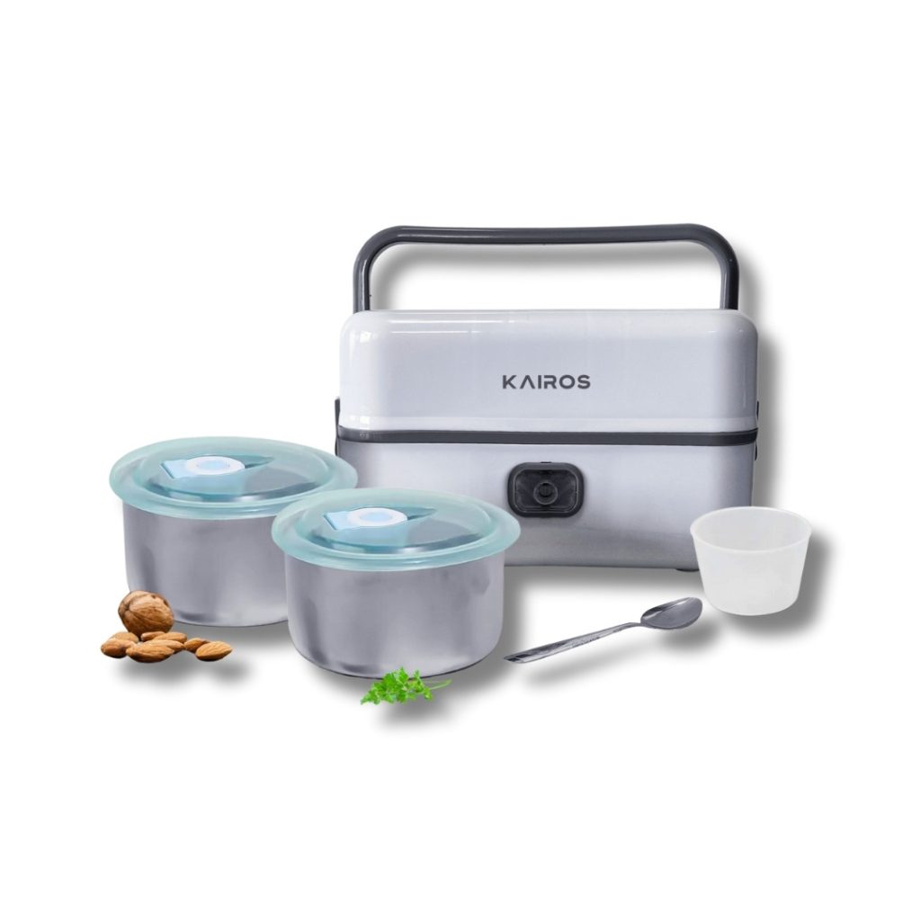 WarmTiffin Duo Electric Lunch Box with Dual Containers