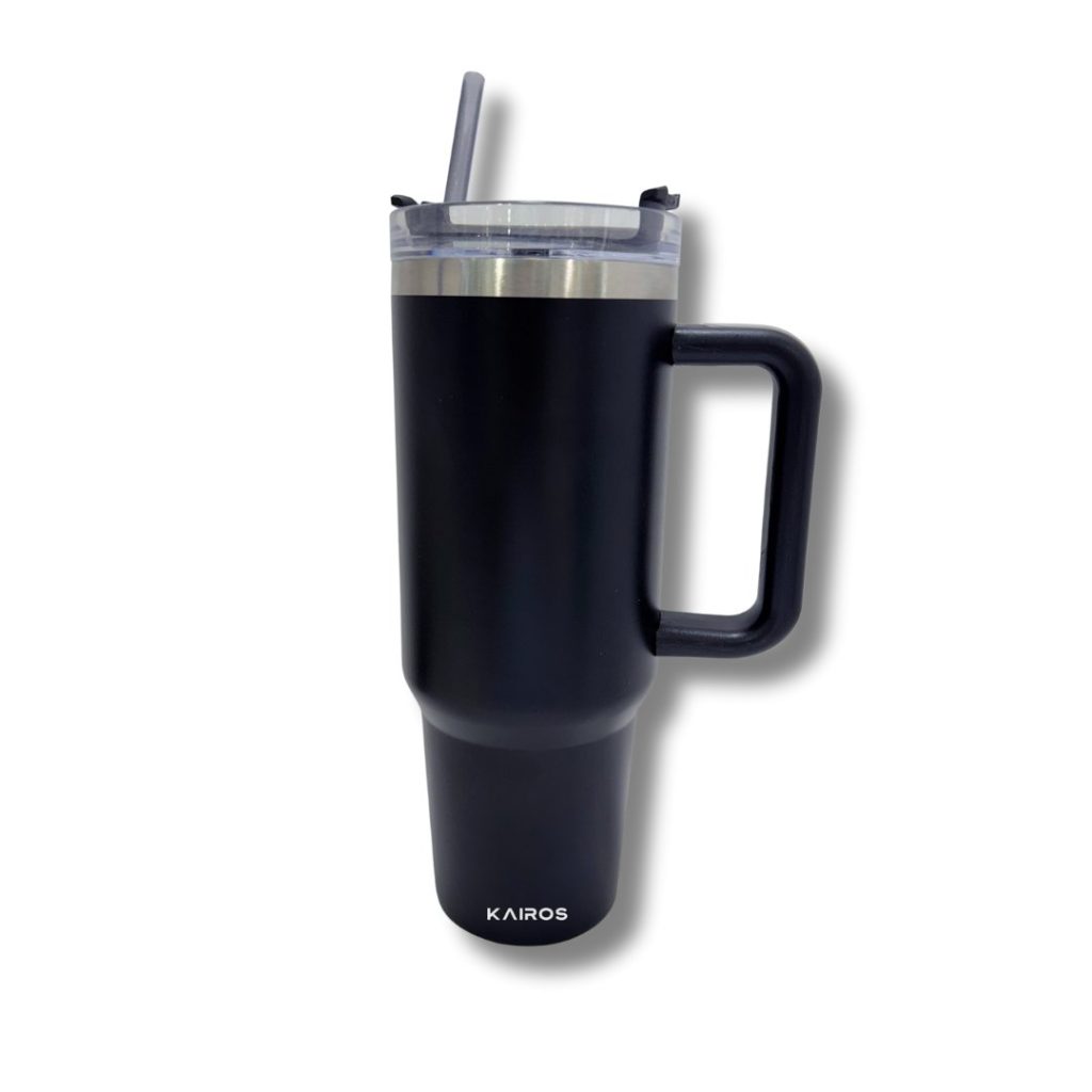 Sip Grip 1200 ml -Stainless Steel Flask with Straw and Handle
