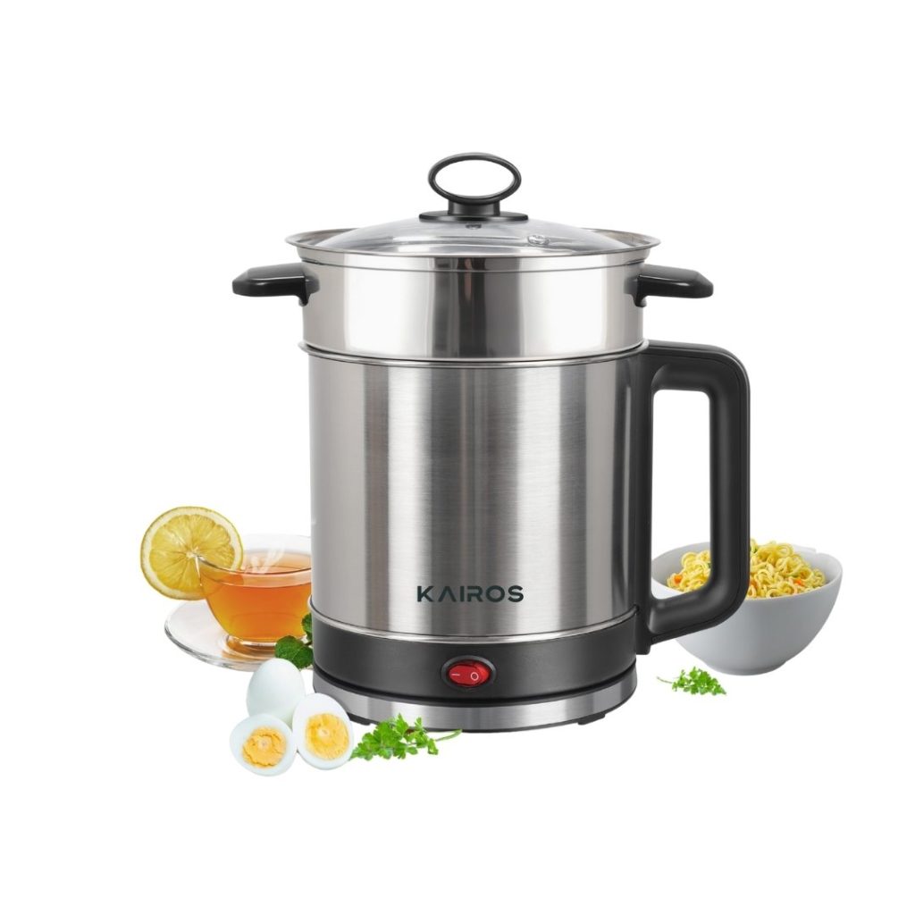 MultiServe Kettle Multi-Cook Kettle with Steamer – 1.5L | 800W
