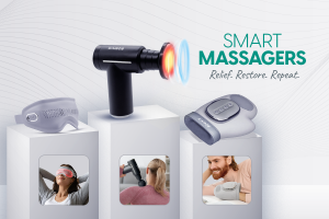 Unlock Wellness at Home: Kairos Smart Massagers for Hand, Eye & Muscle Care