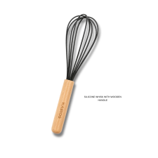 Silicone Whisk With Wooden Handle