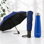 Gift Combo Box – Chill Hot Flask 500 Ml + Auto Fold Umbrella