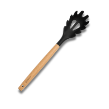 Silicone Spaghetti Pasta Noodle Server With Wooden Handle